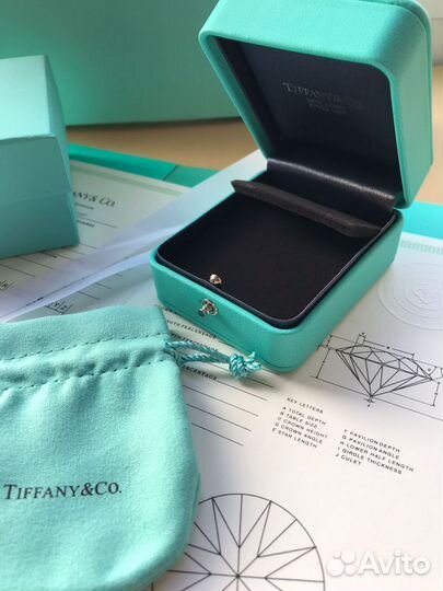 Упаковка Tiffany серьги