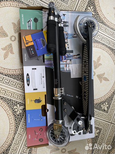 Новый самокат micro Sprite черный