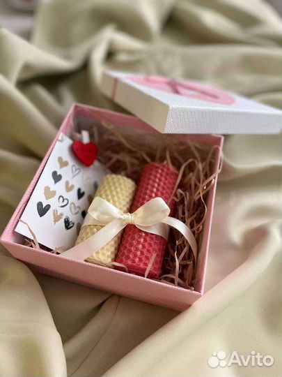 Подарочные наборы из свечей