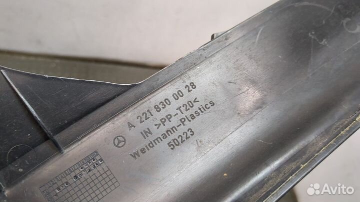 Жабо под дворники Mercedes S W221, 2007