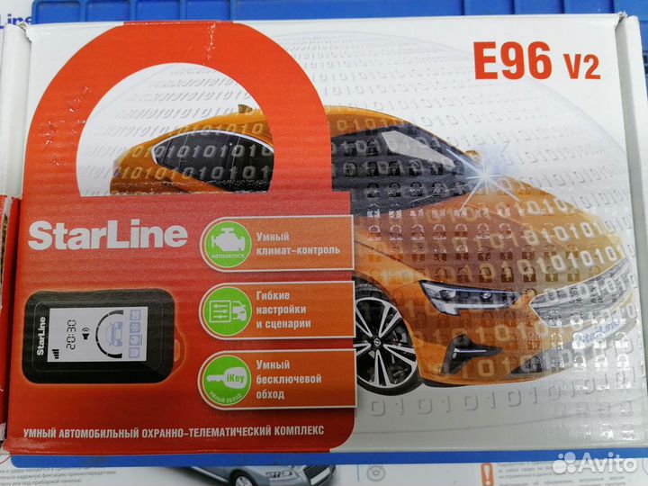 Автосигнализация Starline E96 Eco Bт 2Can+4Lin