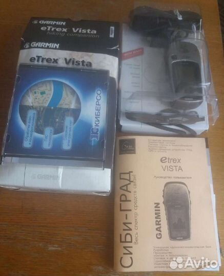 Навигатор garmin etrex vista, русифицированный