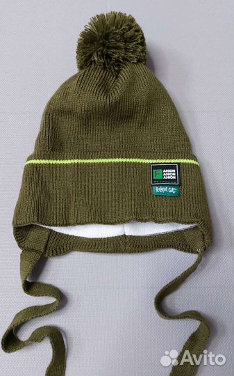 Шапка демисезонная на хлопковом подкладе 48-50