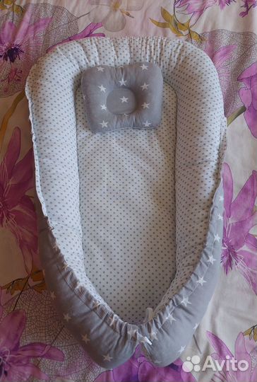 Кокон позиционер для новорожденных