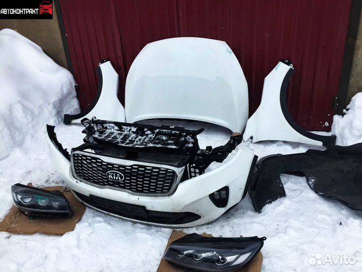 Ноускат передняя часть Kia Sorento Prime UM