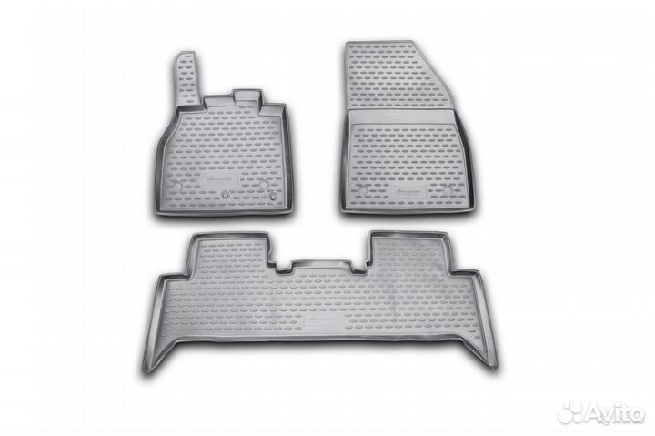 Коврики в салон на Рено Сценик 3 с 2010г