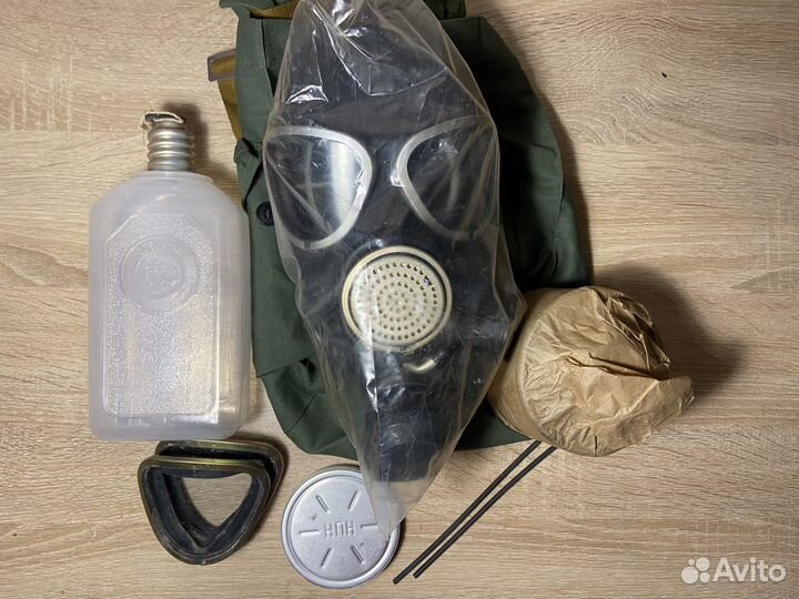 Противогаз гп-7вмт с флягой