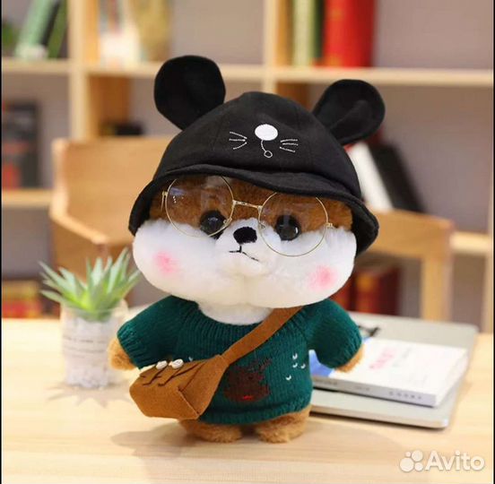 Плюшевая собачка лалафанфан Сиба-Ину