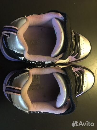 Роликовые кроссовки heelys X2, размер 32(eur)