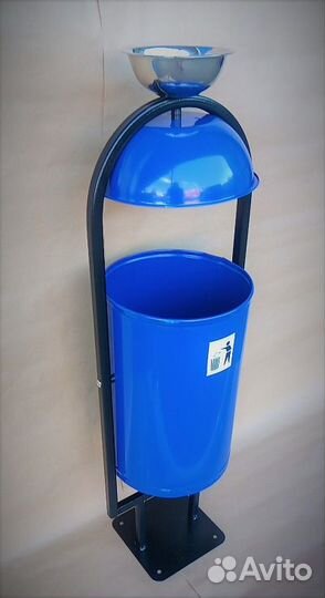 Урна уличная с пепельницей