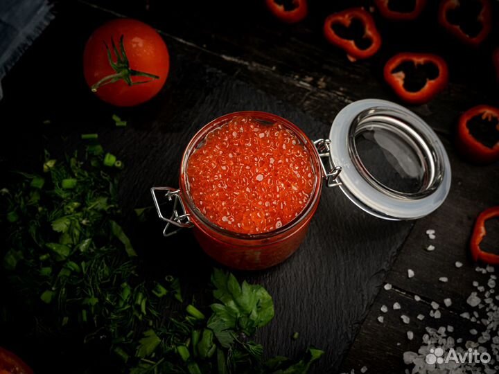 Красная икра Кижуч