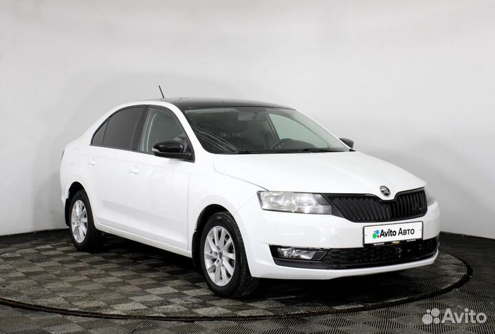 Skoda Rapid 1.6 МТ, 2018, 126 708 км