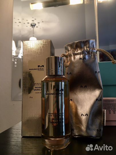 Mancera roses vanille hair mist оригинал