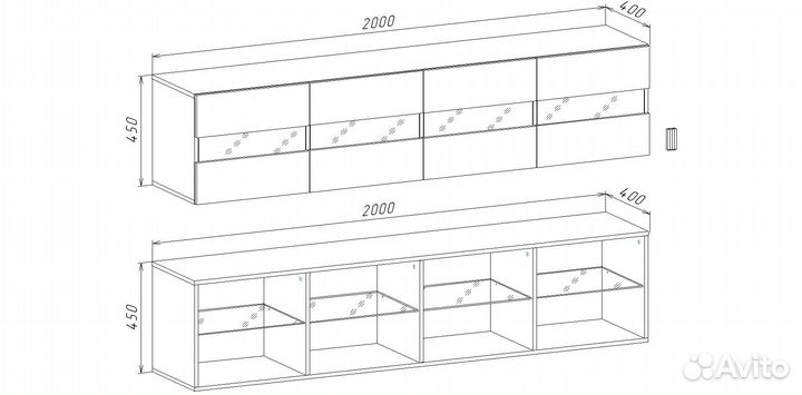 Тумба под тв