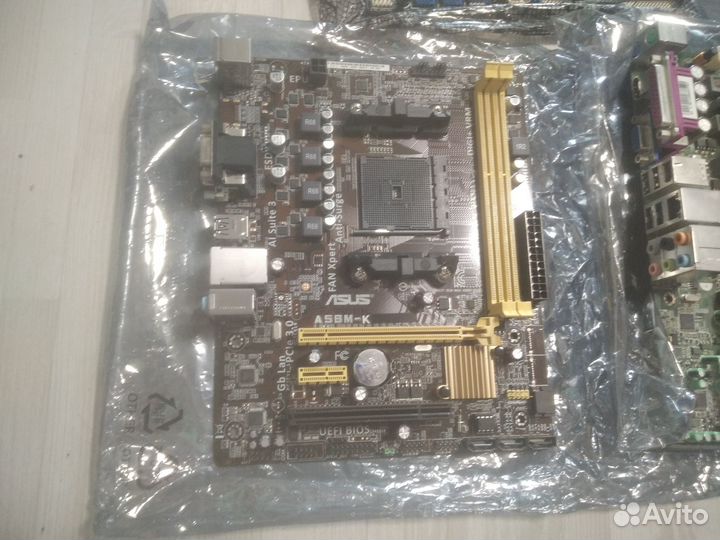 6 неисправных материнских плат