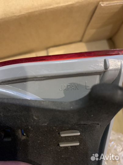 Фонарь задний toyota corolla