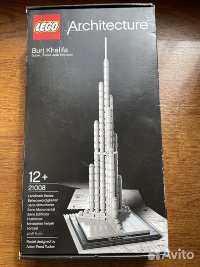 Конструктор Lego Burj Khalifa 21008 новый
