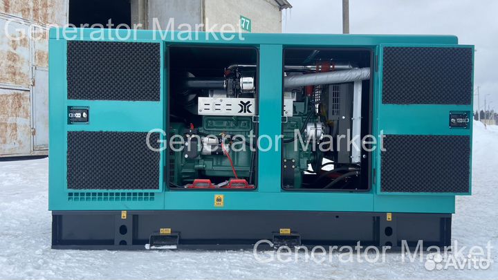 Электростанция 100 квт в кожухе