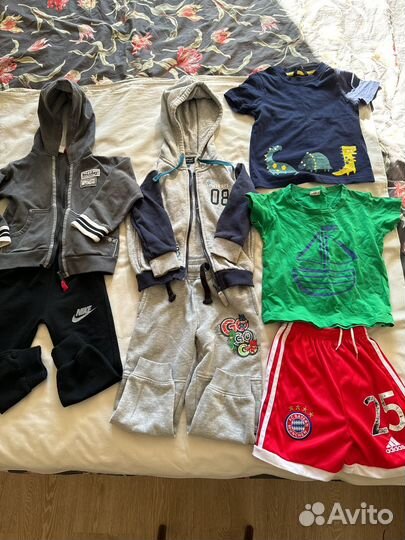Вещи пакетом на мальчика 98