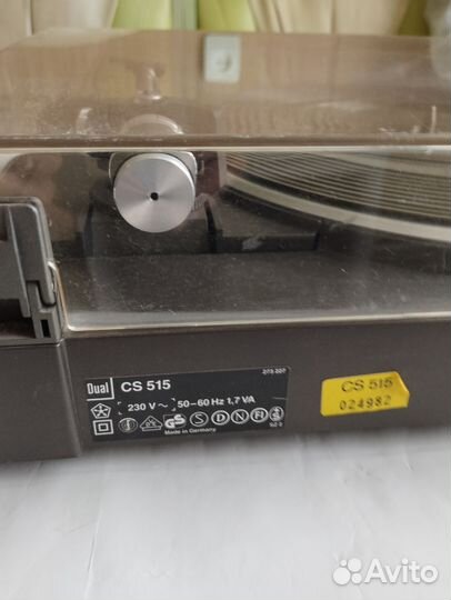 Проигрыватель винила Dual CS 515