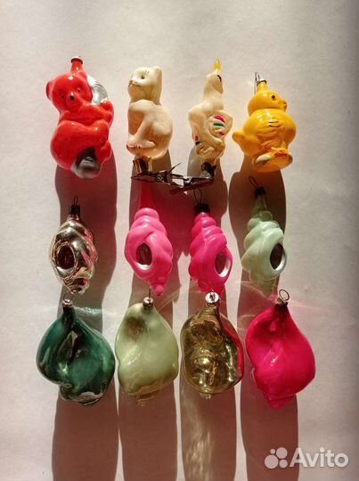 Елочные игрушки СССР