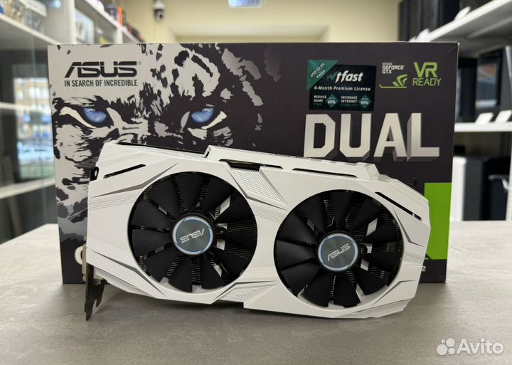 GTX 1060-6GB Asus Dual