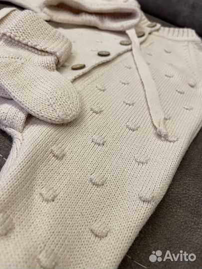 Вязанный костюм детский