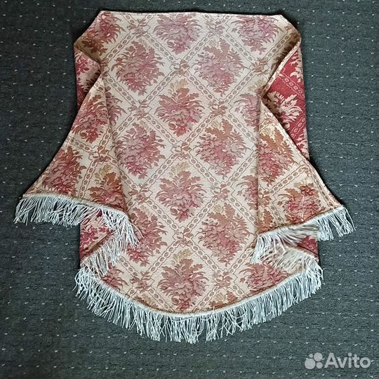 Скатерть и шторы.Гобелен. Винтаж