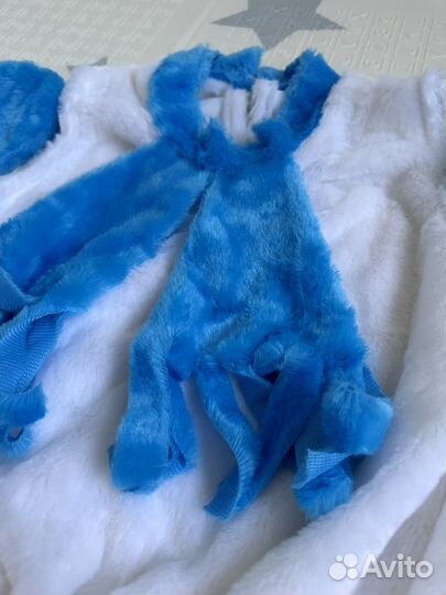 Костюм новогодний карнавальный снеговик 116 122