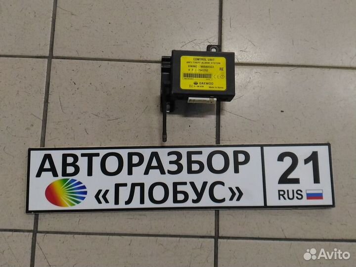 Блок иммобилайзера Chevrolet Aveo T200 Авео Т200