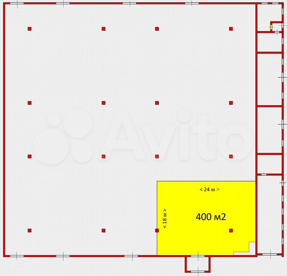 Производство, 400 м²