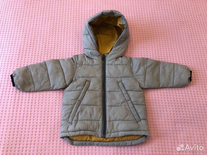 Демисезонная дутая куртка 80 Zara kids