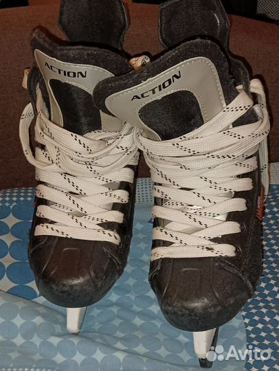 Мужские хоккейные коньки 37 размер