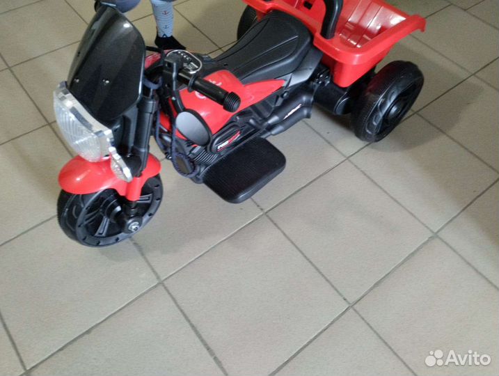 Детский мотоцикл на аккумуляторе бу