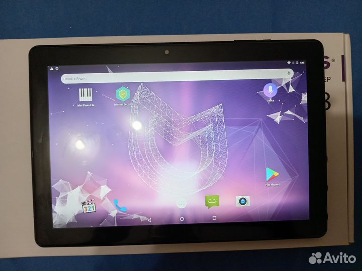 Планшет irbis Tz198e