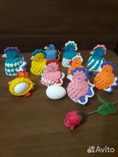 Пасхальные курочки, венки