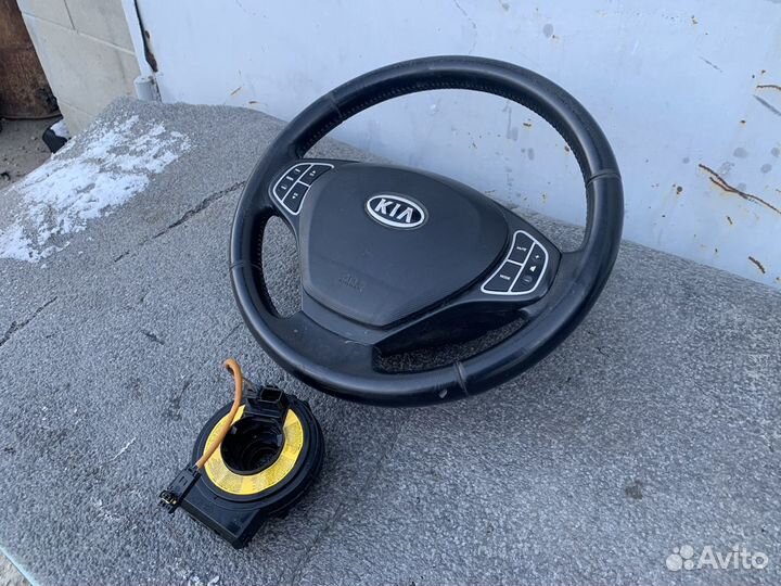 Руль Kia Ceed 1 + Шлейф Оригинал 2008