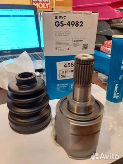 Шрус внутренний Kia, Hyundai