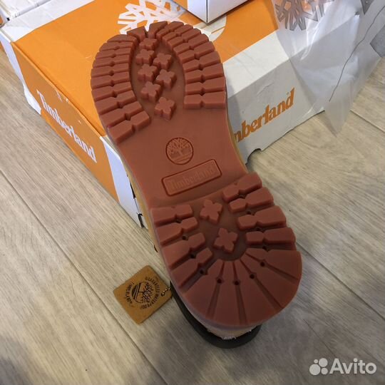 Ботинки timberland с мехом