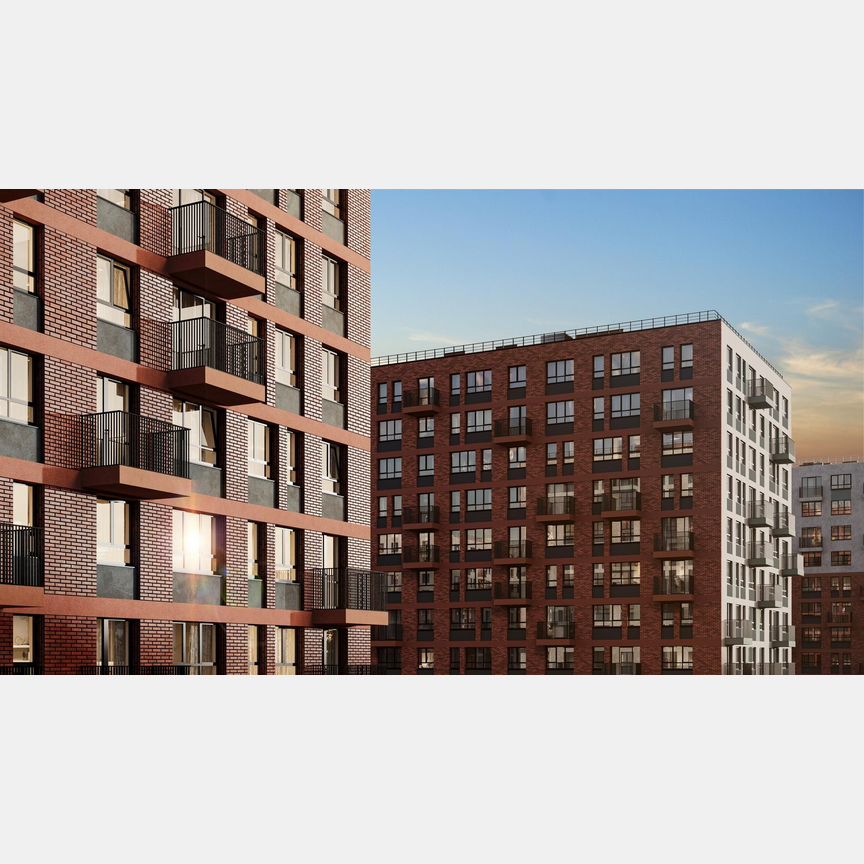 1-к. квартира, 34,3 м², 6/11 эт.