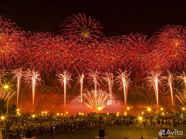 Салюты, фейерверки, модульные батареи залпов 2024