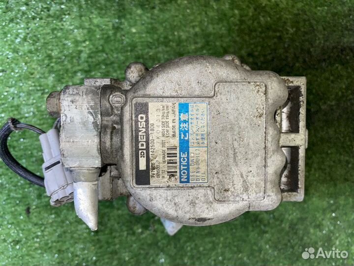 Компрессор кондиционера 4E-F Toyota Starlet EP82 1