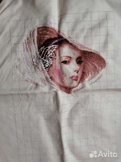 Картина вышитая крестом