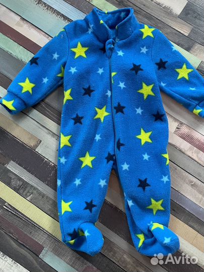 Флисовый комбинезон