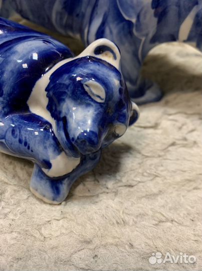 Штоф Медведь с медвежонком