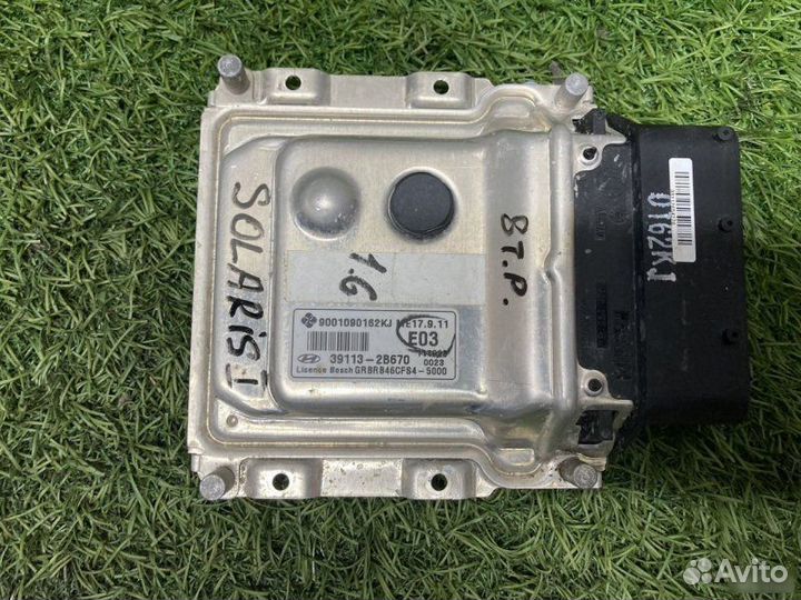 Блок управления двигателем Hyundai Solaris 1