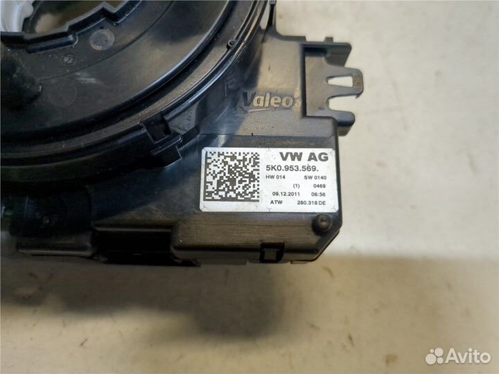 Шлейф руля Skoda SuperB, 2012