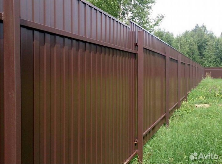 Забор профлист