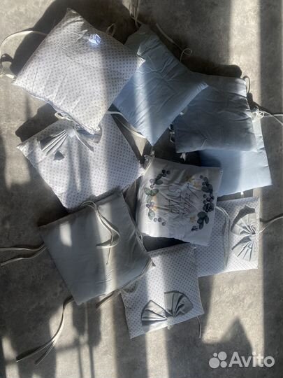 Бортики в кроватку