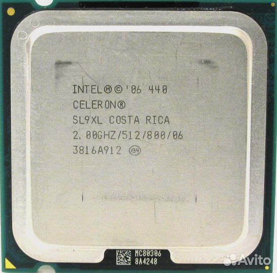 Процессор Intel Celeron 430 (1800MHz, LGA775, 800M